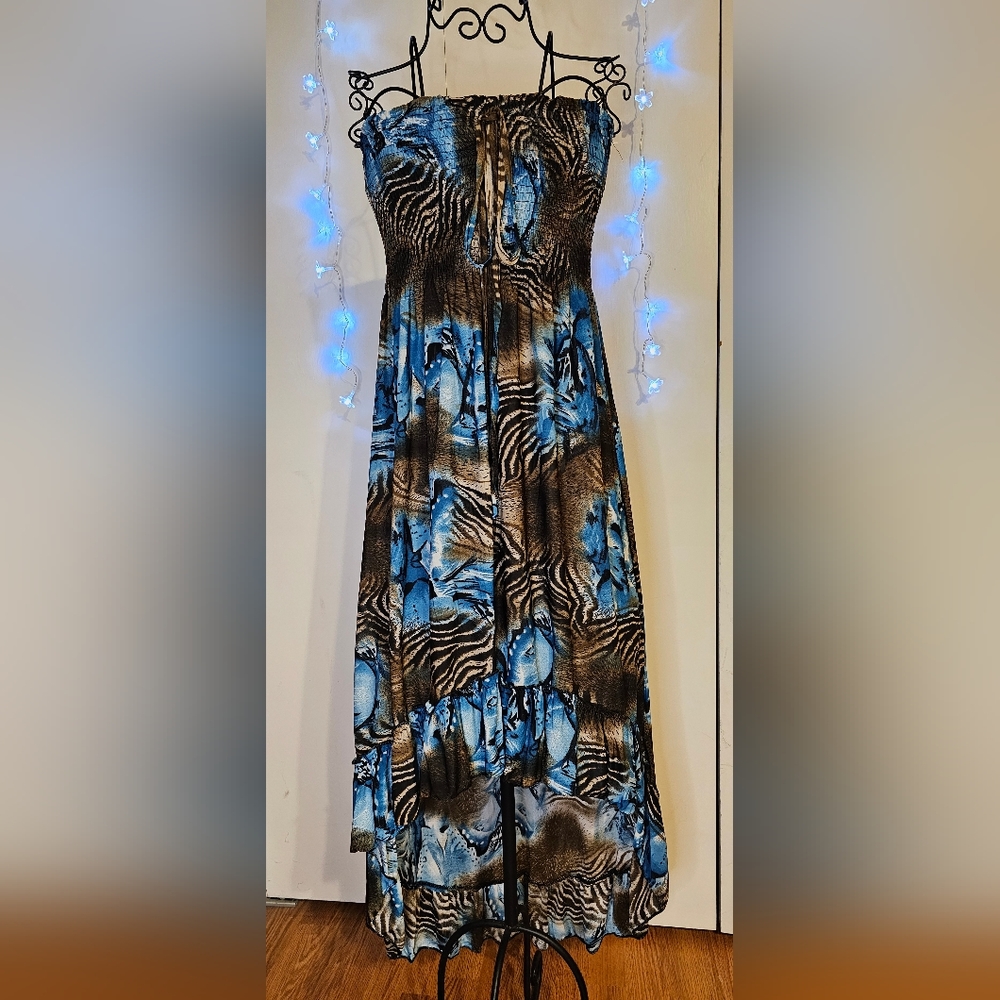 Strapless Summer Dress